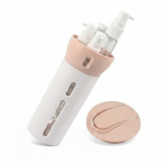 4-in-1 Leakproof Travel Bottle - No More Mess in Your Bag
